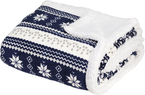 BABY NORDIC SOFT TOUCH REVERSIBLE BLANKET