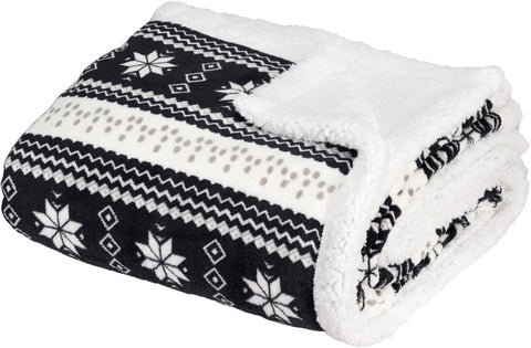 50x60 NORDIC SOFT TOUCH REVERSIBLE BLANKET
