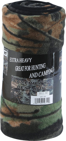 SOFT TOUCH CAMO BLANKET