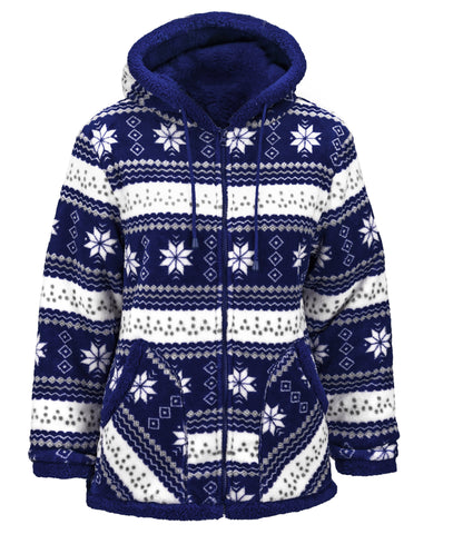 WOMEN'S NORDIC BONDED DOUBLE LAYER FULL ZIP JACKET