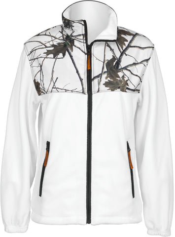 KIDS SNOW FOREST CAMO C-MAX FULL ZIP WIND JACKET