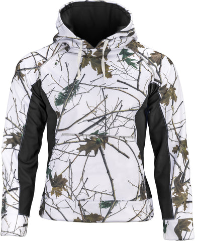 KIDS SNOW FOREST CAMO XRG SOFT SHELL HOODIE