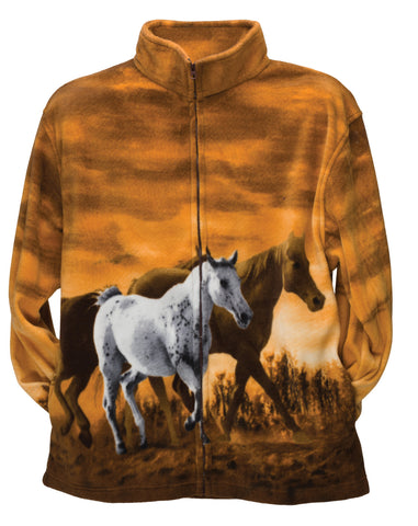 MENS/WOMENS R'LIXIO WILDLIFE HORSE ANIMAL JACKET