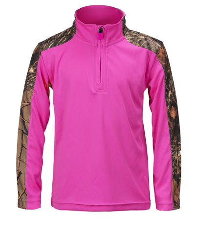 KIDS IMPULSE 4-WAY STRETCH 1/4 ZIP JACKET