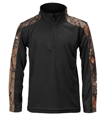 KIDS IMPULSE 4-WAY STRETCH 1/4 ZIP JACKET