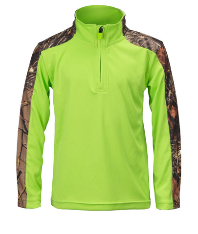 KIDS IMPULSE 4-WAY STRETCH 1/4 ZIP JACKET