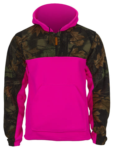 KIDS CAMO CHAMBLISS 1/4 ZIP HOODIE