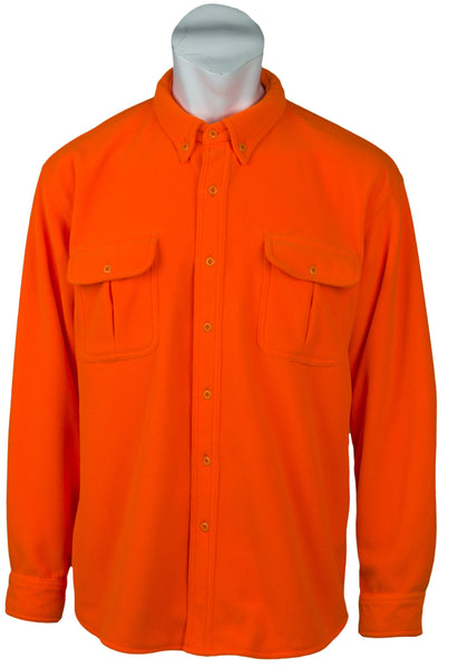 MEN'S CHAMBLISS BLAZE ORANGE BUTTON-DOWN SHIRT