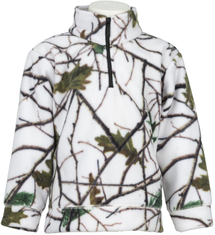INFANT SNOW FOREST CAMO EVERYDAY EASY 1/4 ZIP JACKET