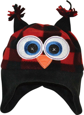 KIDS PLAID PEEK-A-BOO PULL ON HAT