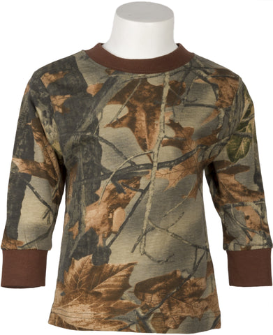 TODDLER CAMO B-NACK LONG SLEEVE TEE