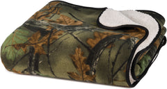 50x60 SOFT TOUCH REVERSIBLE CAMO BLANKET