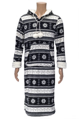 ROMANTA NORDIC FLEECE LOUNGER WITH KANGAROO POCKETS