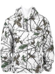 WOMEN'S SNOW FOREST CAMO CHAMBLISS 1/4 ZIP HOODIE