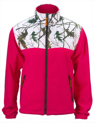 WOMEN'S SNOW FOREST CAMO C-MAX FULL ZIP WIND JACKET