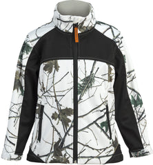KIDS SNOW FOREST CAMO CUSTOM XRG SOFT SHELL JACKET