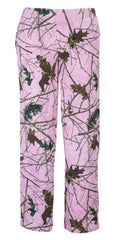WOMEN'S PINK FOREST CAMO CAMBRILLO 4-POCKET SWEATPANTS