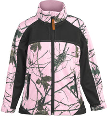 TODDLER PINK CAMO XRG SOFT SHELL JACKET