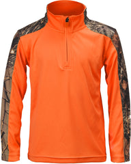 KIDS IMPULSE 4-WAY STRETCH 1/4 ZIP JACKET