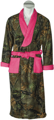 WOMEN'S CAMO ROMANTA CORAL FLEECE ROBE