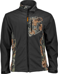 MEN'S CAMO WATERPROOF XRG SOFT SHELL FULL ZIP JACKET