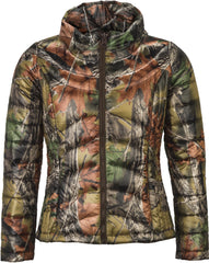 WOMEN'S CAMO ULTRA-THERMIC SILK PADDED QUILTED JACKET