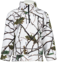 INFANT SNOW FOREST CAMO EVERYDAY EASY 1/4 ZIP JACKET