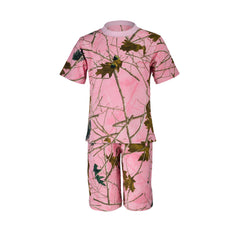 TODDLER CAMO SHORT TEE AND PANTS COMBO