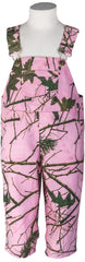 TODDLER PINK CAMO RANGER BIB OVERALL