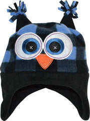 KIDS PLAID PEEK-A-BOO PULL ON HAT