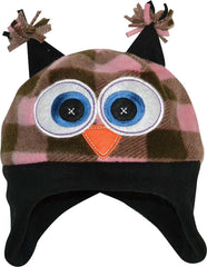 ADULT PLAID PEEK-A-BOO PULL ON HAT
