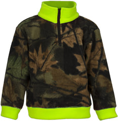 TODDLER CAMO EVERYDAY EASY 1/4 ZIP JACKET