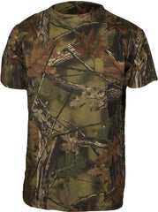 KIDS CAMO ALL COTTON SHORT SLEEVE T-SHIRT